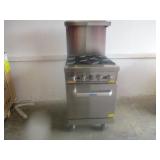 NEW Cook-Rite AGR-4B 4 Burner Range Scratch & Dent