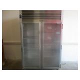 Traulsen SS w/Glass (2) Dr Refrigerator