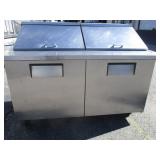 True 60" Refrigerated Prep Table