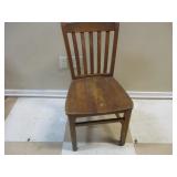 Bid X 4: Nice Wood Chairs