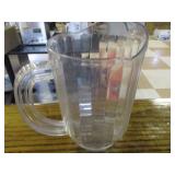 Bid X 5: Clear Tea / Water Pitchers