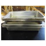 Bid X 7: S/S Food Containers