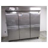 Hobart 6 Door Reach In Refrigerator