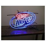 Miller Light Neon Sign