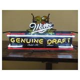 Miller Genuine Draft Noen Sign