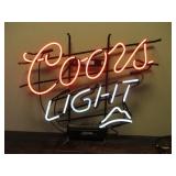 Coors Light Neon Sign