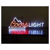 Coors Light Neon Sign