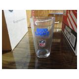 Bid x 24 : Bud Light NFL Pint Glasses