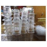 Bid X 19: Clear Food Containers With Lids