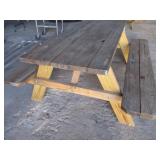 Nice Wood Picnic Table