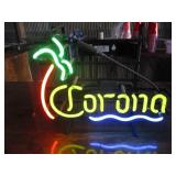 Neon Corona Sign