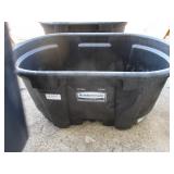 100 gallon Rubbermaid Tub    (378 Liter)