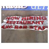 Now Hiring Banner