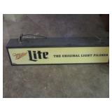 Miller Lite Pool Table Hanging Light