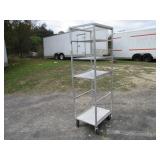 Sheet Pan Rack on Casters