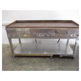 72" Flat Iron Griddle Electric