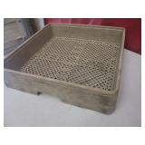Bid x 10 : Dish Racks W/Cart on Casters