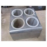 S/S Silverware Holder