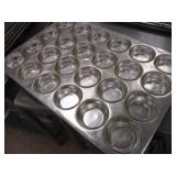 Bid x 10 : Full Size Cupcake Pans 26"x14"