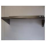 S/S Wall Mount Shelf 36"x12"