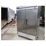 True 2 Door Freezer