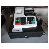 Cash Resigter With Cash Drawer & Key