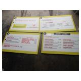 Bid x 4 : Menu Boards