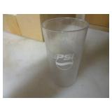 Bid X 72: NEW Tumbler, 12oz Pepsi Clear