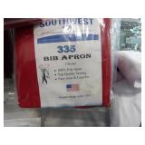 Bid x 5 : Bib Apron (Red)