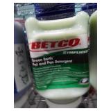 Bid X 4 :New Betco 4LB Green Earth Pot and Pan Det
