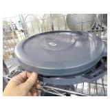 Bid X 5: New 10 Gal Trash Can Lids only