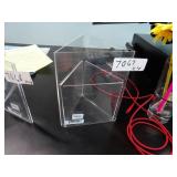 Bid x 4 : Table top advertizment signs