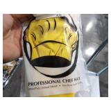 Bid X 6 : Professional Chef Hat Yellow
