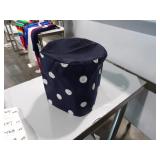 Bid X 5 : Professional Chef Hat Black W/White Dots