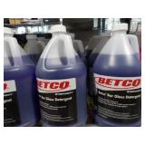 Bid X 3 : New Betco 1 gal. Bar Glass Detergent