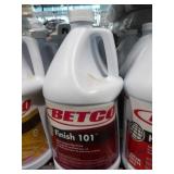 Bid X 4 : New Betco 1 gal. Finish 101