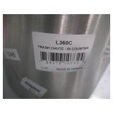 New In-Counter Trash Chute