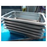 Bid X 5:  New 1/4 Steam Pans 2.5" Deep