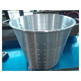 New 13" Perforated Pot/ Bucket;/Strainer with Han