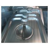 Bid X 5 : New  Steam Pans  Covers 1/4