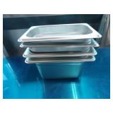 Bid X 5: New Anti-Jam 1/9 Steam Pans 2.5" Deep