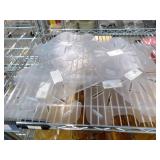 Bid X 2 : New Drain Shelf - 1/4 Size, Clear
