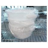 Bid X 3 : PP Round Container 2Qt