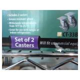 New Set of 2 Casters