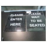 Bid X 2: New Please Enter Here Sign