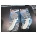 Bid X 2 : New  4" Pizza Cutter