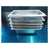 Bid X 5: New Anti-Jam 1/9 Steam Pans 2.5" Deep