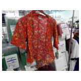 Bid X 5 : Chef Shirts Red W/ Fun Colors