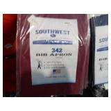 Bid x 5 : Bib Apron (Red)