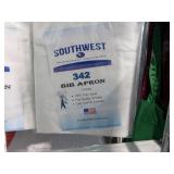 Bid X 5 : Bib Apron Wite